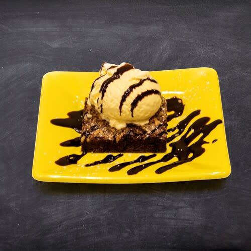 Brownie Con Helado