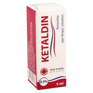 კეტალდინი წვეთები თვალის 0.5% 5მლ #1 0 ketaldin eye drops 0.5% 5ml solution #1