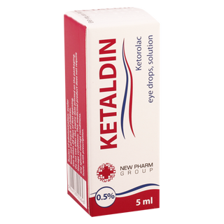 კეტალდინი წვეთები თვალის 0.5% 5მლ #1 0 ketaldin eye drops 0.5% 5ml solution #1