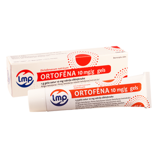ორტოფენი გელი 1% 40გრ ტუბი #1 0 Ortophen gel 1% 40gr #1