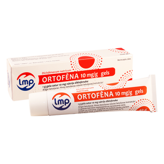 ორტოფენი გელი 1% 40გრ ტუბი #1 0 Ortophen gel 1% 40gr #1