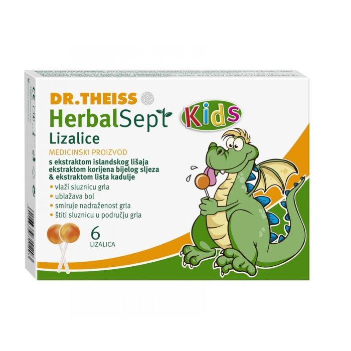 *Dr. Theiss HerbalSept lizalice protiv bolova u grlu, 6kom.