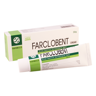 ფარკლობენტი კრემი 30გრ #1 0 Farclobent cream 30.0