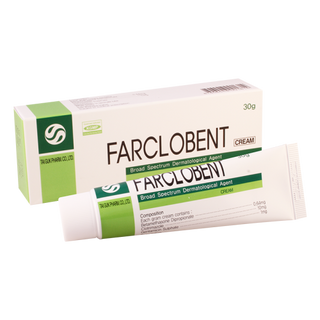 ფარკლობენტი კრემი 30გრ #1 0 Farclobent cream 30.0
