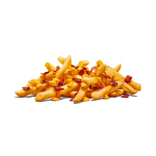King Fries (+ Cheddar + Bacon)