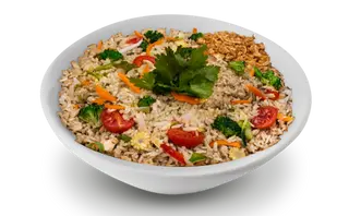 Arroz Sukhothai Vegano