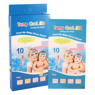 ტემპ ქული MC პლასტირი 5X12სმ #6 0 Temp cool MC plaster #6