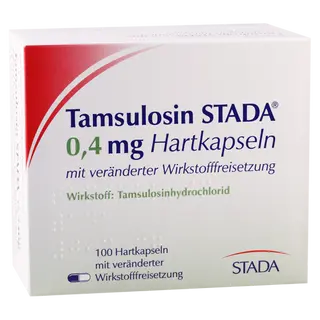 ტამსულოზინი შტადა კაფსულა 0.4მგ #100 0 Tamsulosin Stada caps 0.4mg #100