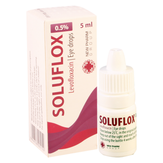 სოლუფლოქსი წვეთები თვალის 5მგ/1მლ 5მლ #1 0 Soluflox eye drops 5mg/ml 5ml