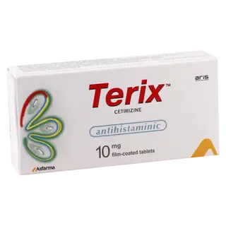 ტერიქსი ტაბლეტი 10მგ #10 0 Terix tab 10mg #10
