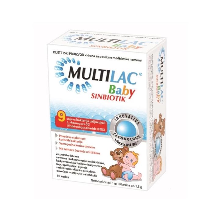 Multilac®Baby Sinbiotik, prašak, 10 kesica