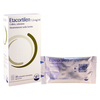 ეტაკორტილენი წვეთები თვალის 0.15% 0.3მლ #20 0 Etacortilen eye gel 0.3 ml #20