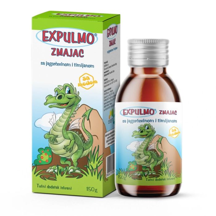*ZMAJAC sirup sa jagorčevinom i timijanom 150g Expulmo