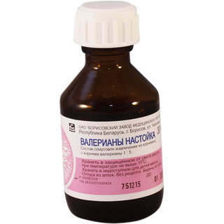 კატაბალახას ნაყენი 30მლ ფლაკონი  #1 0 Tinctura Valerianae 30ml #1