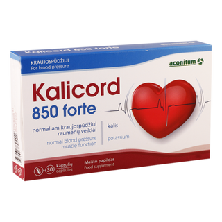 კალიკორდი ფორტე კაფსულა 850მგ #30 0 Kalikord  forte 850 cap #30