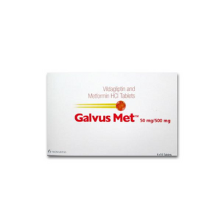 გალვუს მეტი ტაბლეტი  50მგ+500მგ #60 0 Galvus Met tab 50mg+500mg #60