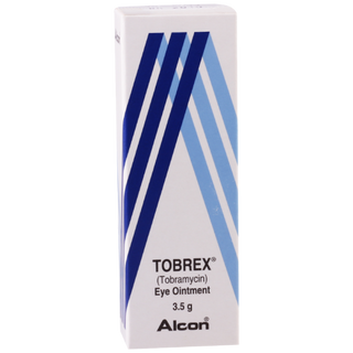 ტობრექსი მალამო თვალის 0.3% 3.5გრ ტუბი #1 0 Tobrex eye ointment 0.3% 3.5gr