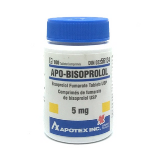 ბისოპროლოლი-APO ტაბლეტი  5მგ #100 0 Bisoprolol-APO tab 5mg #100