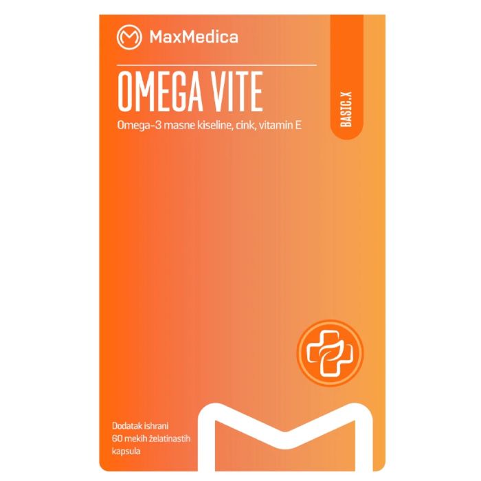 *Max Medica Omega Vite 60 cps