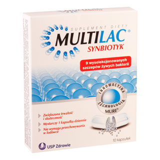 მულტილაკი კაფსულა #10 0 Multilac caps #10