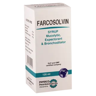 ფარკოსოლვინი სიროფი 120მლ ფლაკონი #1 0 Farcosolvin syrup 120ml