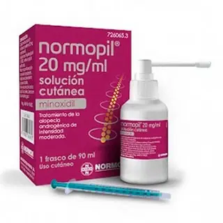 ნორმოპილი ხსნარი გარეგანი 2% 90მლ ფლაკონი #1 0 Normopil 20mg/ml 90ml bottle #1