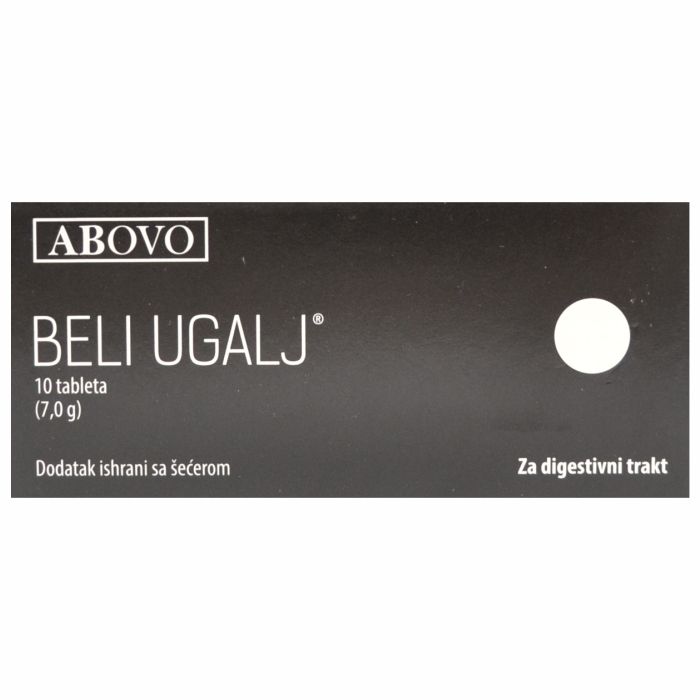 *Beli ugalj 10 tableta