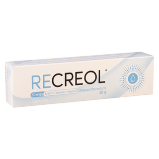 რეკრეოლი კრემი 5% 50გრ ტუბი #1 0 Recreol cream for external use 50mg/g 50gr