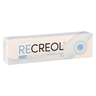 რეკრეოლი კრემი 5% 50გრ ტუბი #1 0 Recreol cream for external use 50mg/g 50gr
