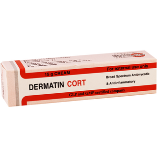 დერმატინ კორტი კრემი 15გრ ტუბი #1 0 Dermatin cort cream 15g #1