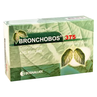 ბრონქობოსი კაფსულა 375მგ #30 0 Bronchobos caps 375mg #30