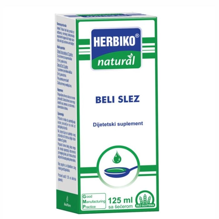 *Herbiko Natural Beli Slez 125ml