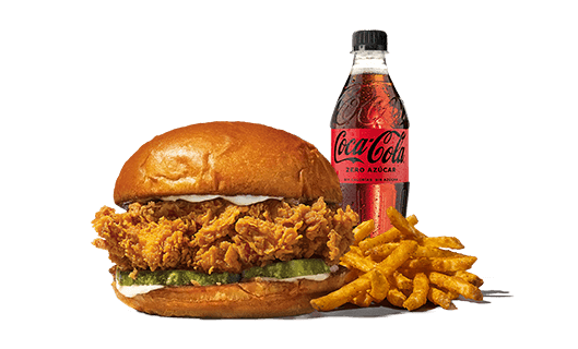 Menú The Chicken Sandwich