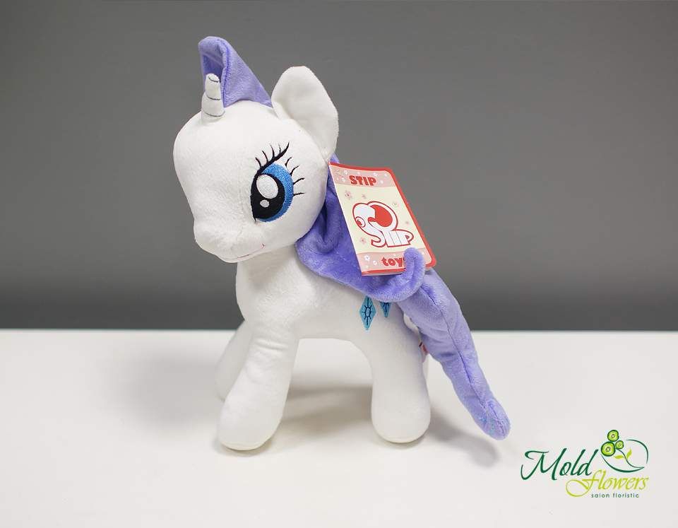 Pony alb h=30 cm