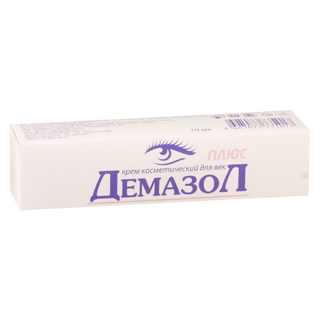 დემაზოლი პლიუსი კრემი 10მლ #1 0 Demazol plus cream 10ml #1