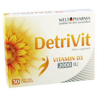 დეტრივიტი კაფსულა 2000სე #30 0 Detrivit caps 2000IU #30