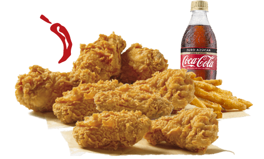 Menú 8 Alitas