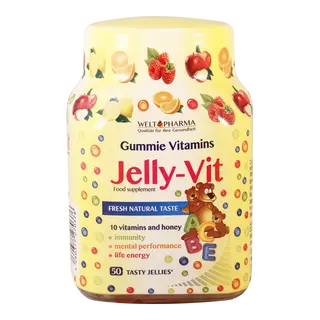 ჟელი-ვიტი ტაბლეტი საღეჭი #50 0 Jelly+Vit gummie vitamins #50