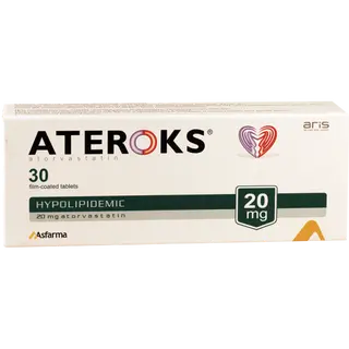 ათეროქსი ტაბლეტი 20მგ #30 0 Ateroks tab 20mg #30