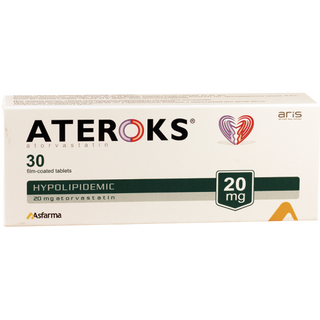 ათეროქსი ტაბლეტი 20მგ #30 0 Ateroks tab 20mg #30