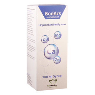 ბონარსი სიროფი 200მლ ფლაკონი #1 0 BonArs syrup 200ml #1
