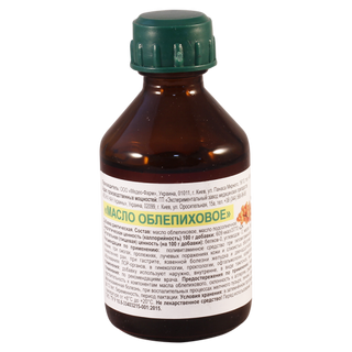 ქაცვის ზეთი 50მლ ფლაკონი  #1 0 Hippophaes Oleum 50ml