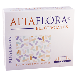 ალტაფლორა ელექტროლიტი ფხვნილი ორალური ხსნარის მოსამზადებლად 4გრ პაკეტი #10 0 AltaFlora electrolytes #10