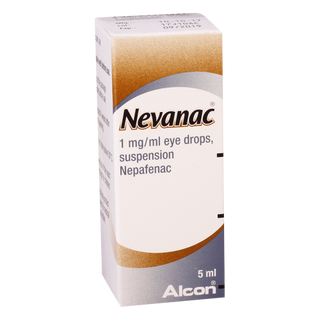 ნევანაკი წვეთები თვალის 1მგ/1მლ 5მლ ფლაკონი #1 0 Nevanac 1mg/1ml eye dr 5ml #1