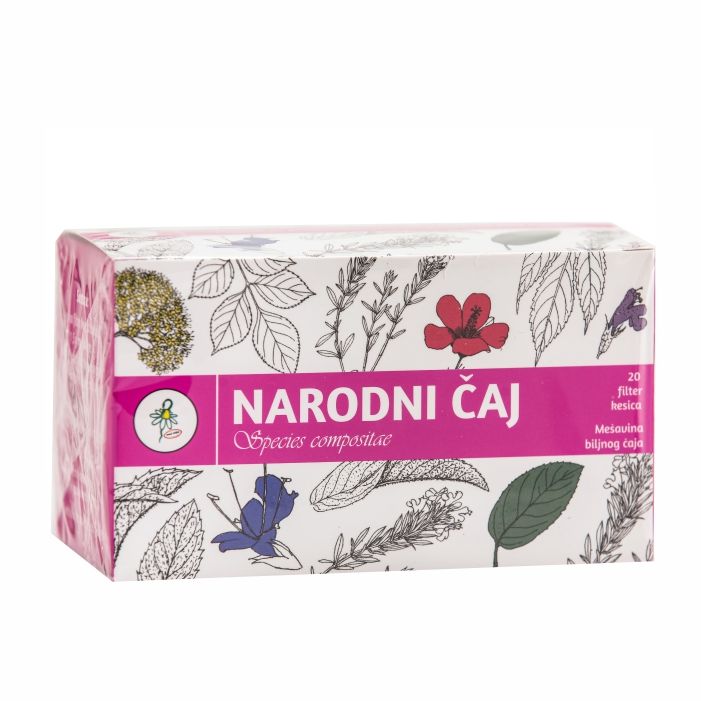 IJP filter čaj NARODNI a'20 - mešavina domaćeg čaja