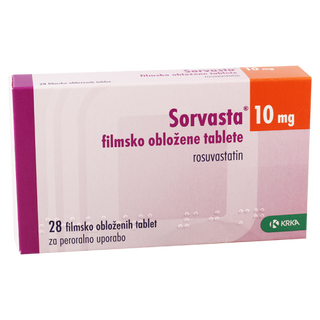 სორვასტა ტაბლეტი 10მგ #28 0 Sorvasta tab 10mg #28