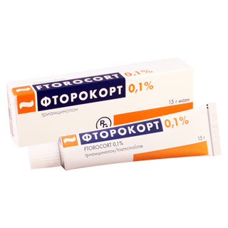 ფტოროკორტი მალამო 0.1% 15გრ #1 0 Ftorocort ointment 15g