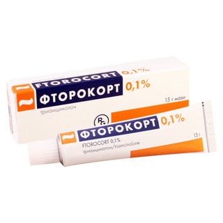 ფტოროკორტი მალამო 0.1% 15გრ #1 0 Ftorocort ointment 15g