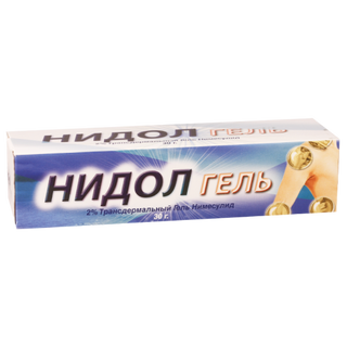 ნიდოლი გელი 2% 30გრ ტუბი #1 0 Nidol gel 2% 30gr #1