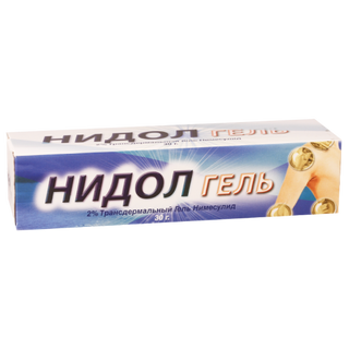 ნიდოლი გელი 2% 30გრ ტუბი #1 0 Nidol gel 2% 30gr #1